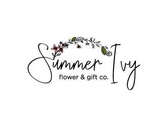 Summer Ivy flower & gift co. logo design by torresace