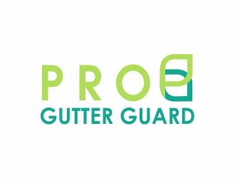 Pro Gutter Guard logo design by Razzi