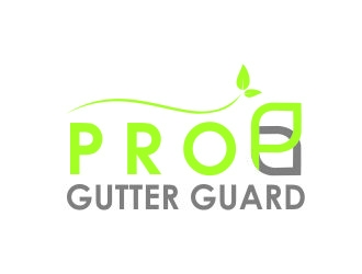 Pro Gutter Guard logo design by Razzi
