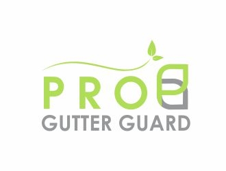 Pro Gutter Guard logo design by Razzi