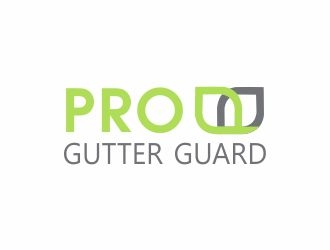 Pro Gutter Guard logo design by Razzi