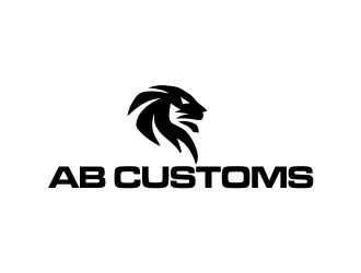 AB Customs logo design by oke2angconcept
