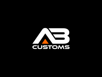 AB Customs logo design by haidar