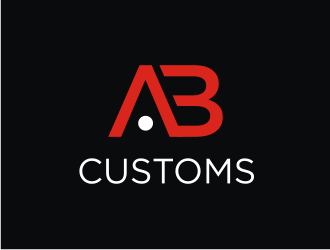 AB Customs logo design by vostre