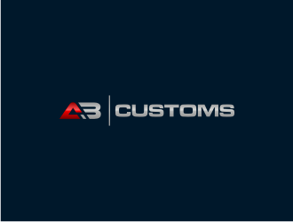 AB Customs logo design by Asani Chie