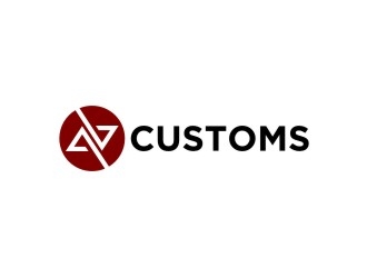 AB Customs logo design by agil