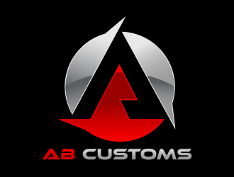 AB Customs logo design by SOLARFLARE