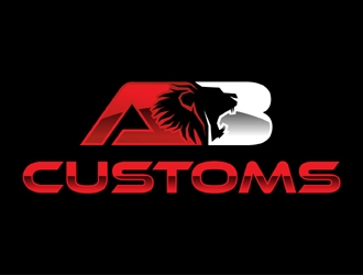 AB Customs logo design by MAXR