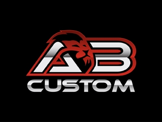 AB Customs logo design by neonlamp