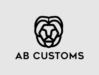 AB Customs logo design by AisRafa