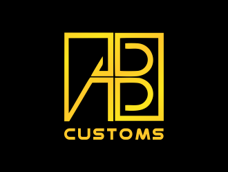AB Customs logo design by mletus