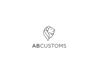 AB Customs logo design by Asani Chie