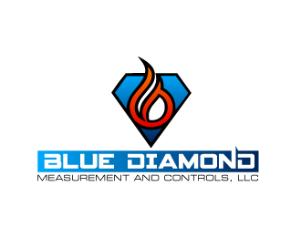 Blue Diamond Measurement and Controls, LLC logo design by tec343