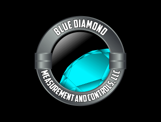 Blue Diamond Measurement and Controls, LLC logo design by Kruger