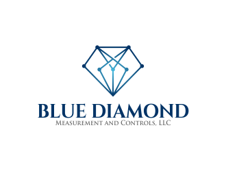 Blue Diamond Measurement and Controls, LLC logo design by SmartTaste