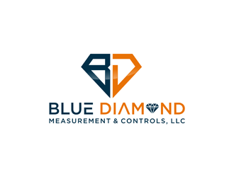 Blue Diamond Measurement and Controls, LLC logo design by ndaru