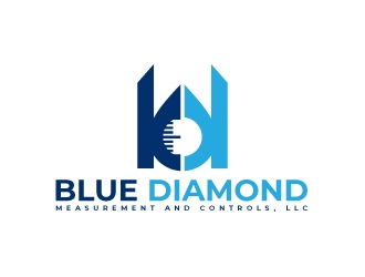 Blue Diamond Measurement and Controls, LLC logo design by Rock