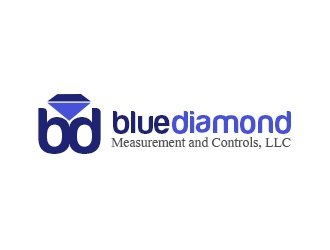 Blue Diamond Measurement and Controls, LLC logo design by Ayos
