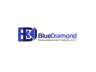 Blue Diamond Measurement and Controls, LLC logo design by Ayos