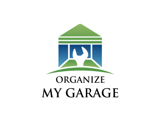 Organize My Garage logo design by Razzi