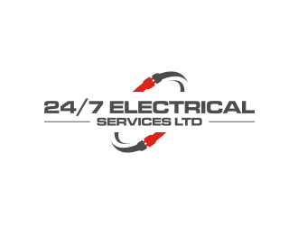24/7 Electrical Services LTD logo design by R-art