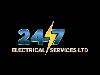 24/7 Electrical Services LTD logo design by kasperdz