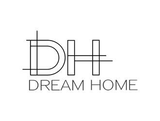 DreamHome  logo design by Coolwanz