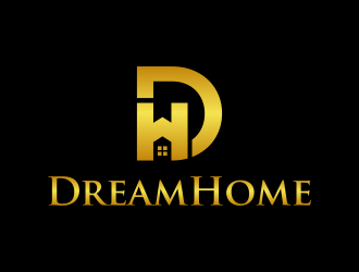 DreamHome  logo design by jm77788