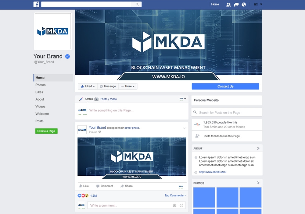 MKDA  logo design by mletus
