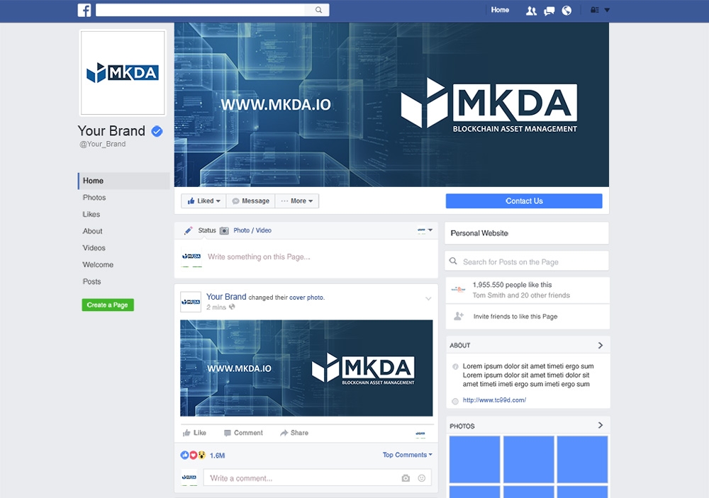 MKDA  logo design by mletus