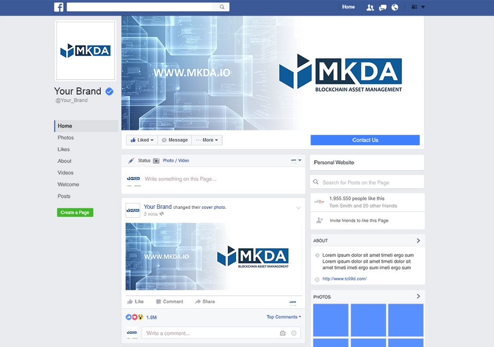 MKDA  logo design by mletus