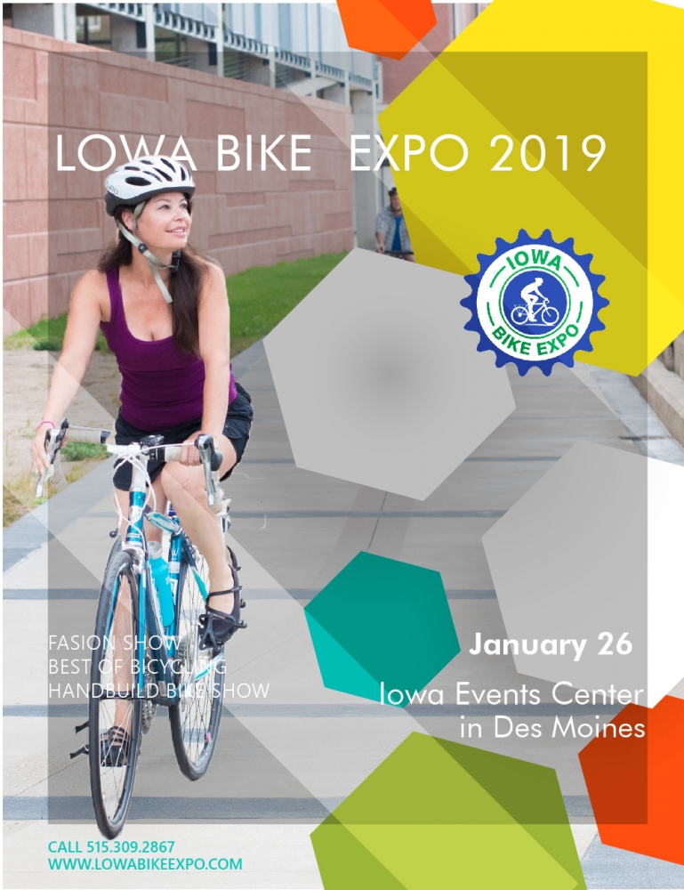 Iowa Bike Expo Logo logo design by AnuragYadav