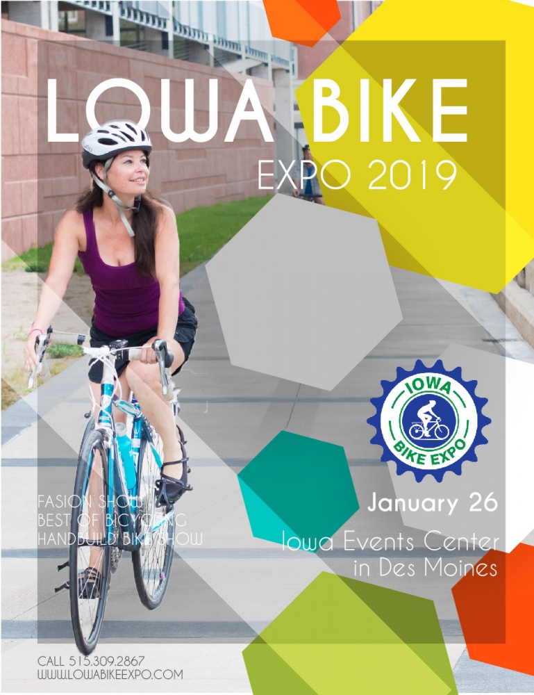 Iowa Bike Expo Logo logo design by AnuragYadav