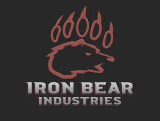Iron Bear Industries logo design by megalogos