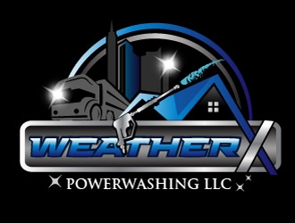 WeatherX Powerwashing LLC logo design by Muhammad_Abbas