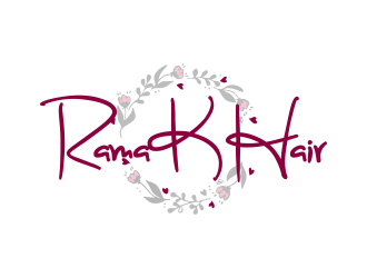 RamaKHair logo design by JessicaLopes