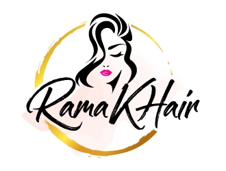 RamaKHair logo design by jaize