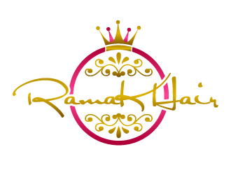 RamaKHair logo design by BrightARTS