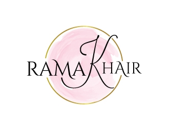 RamaKHair logo design by Foxcody