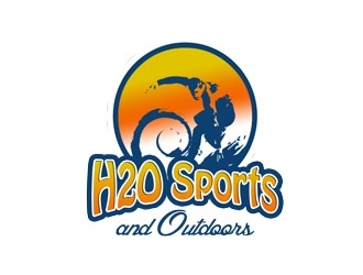 H2O Sports and Outdoors logo design by bougalla005