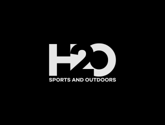 H2O Sports and Outdoors logo design by Adisna