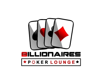 Billionaires Poker Lounge logo design by samuraiXcreations