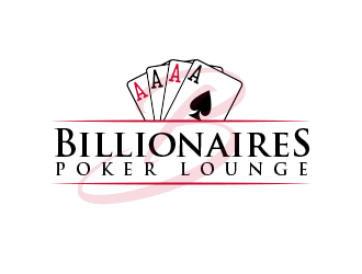 Billionaires Poker Lounge logo design by BeDesign