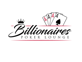 Billionaires Poker Lounge logo design by BeDesign