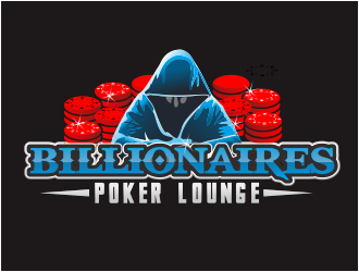 Billionaires Poker Lounge logo design by YONK