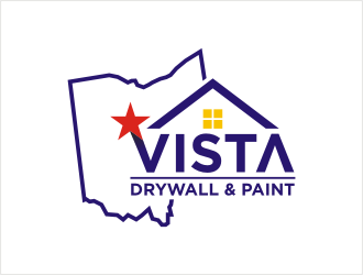 Vista Drywall & Paint logo design by bunda_shaquilla
