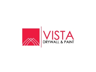 Vista Drywall & Paint logo design by imalaminb