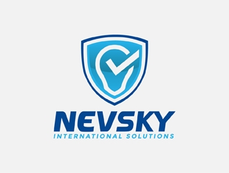 NevSky International Solutions  logo design by neonlamp