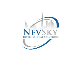 NevSky International Solutions  logo design by alby