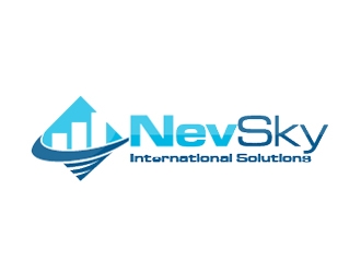 NevSky International Solutions  logo design by ZQDesigns